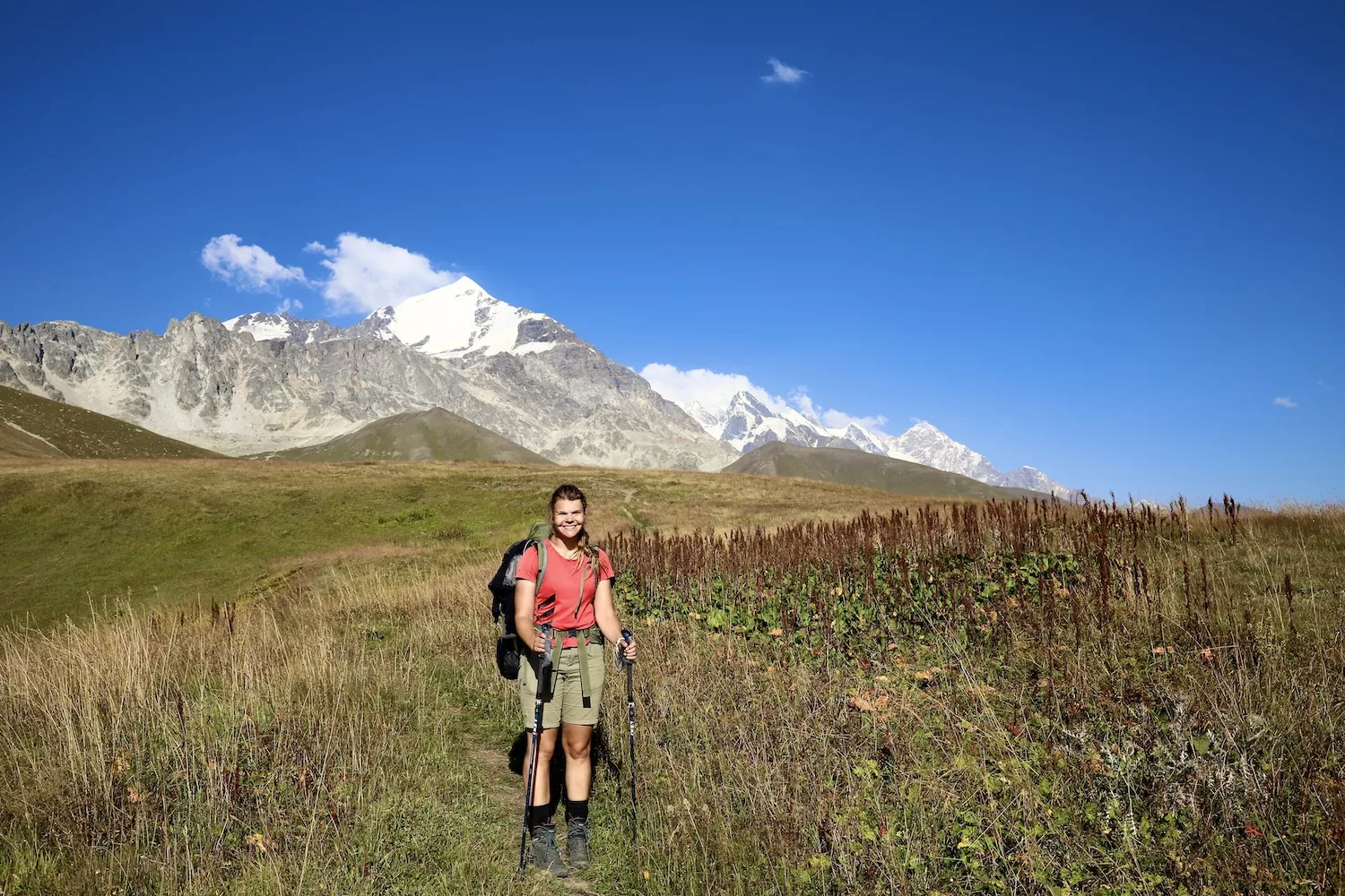 Backpacking in Georgien