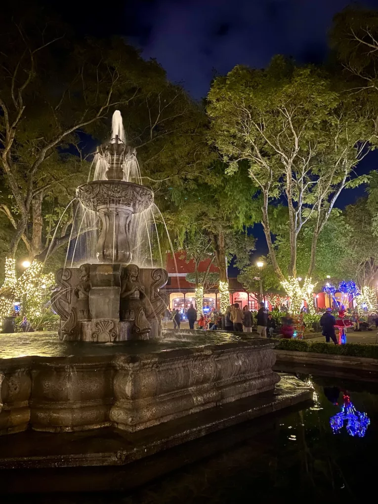 Weihnachtsmarkt in Antigua im Parque Central